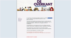 Desktop Screenshot of deoverkant.net
